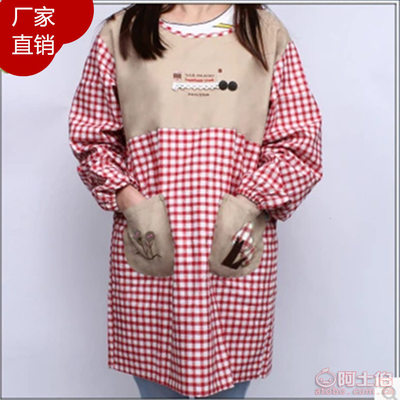 【0廠家直銷韓式廚房長袖三棵樹刺繡棉麻圍裙女士防水防油反穿衣批發(fā)】義烏市進(jìn)財(cái)塑料袋廠 - 產(chǎn)品庫