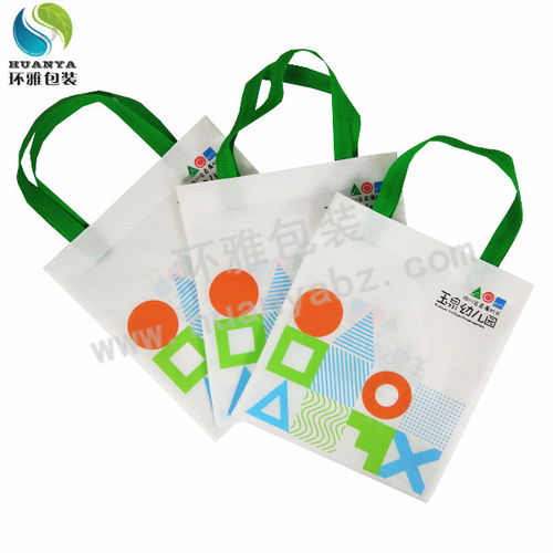 無紡布手提袋彩色印刷無底無側