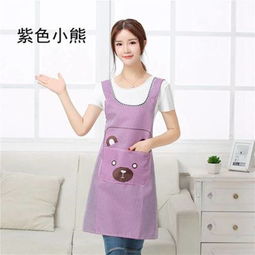 圍裙韓版成人防污防臟罩衣辦公男女反穿衣廚房防油圍裙罩衣